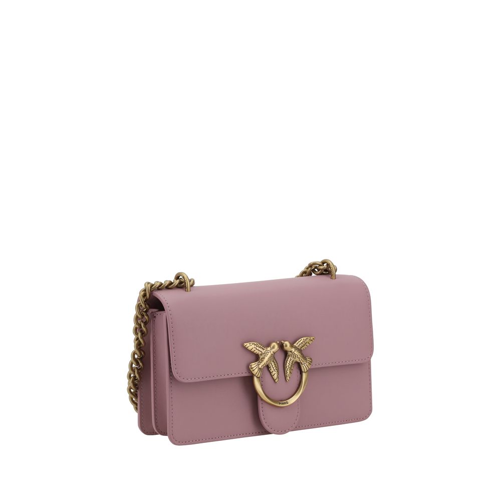 PINKO Love One Mini Shoulder Bag -  Luxury Shoulder Bag for Women -  PINKO.
