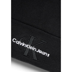 Calvin Klein Jeans Black Organic Cotton Caps Baseball Hat -   -  Calvin Klein Jeans.
