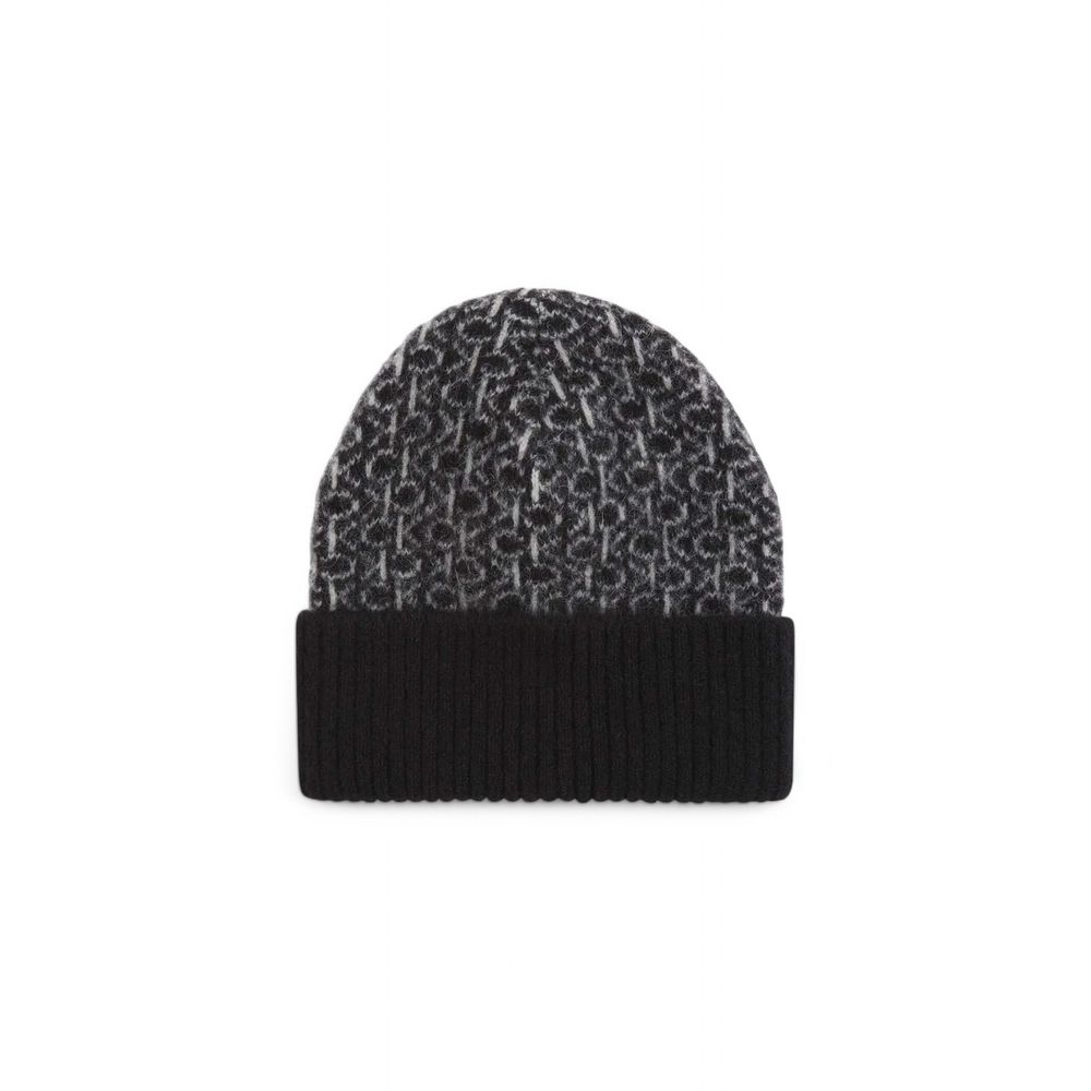 Calvin Klein Black Alpaca Leather Caps Baseball Hat -   -  Calvin Klein.