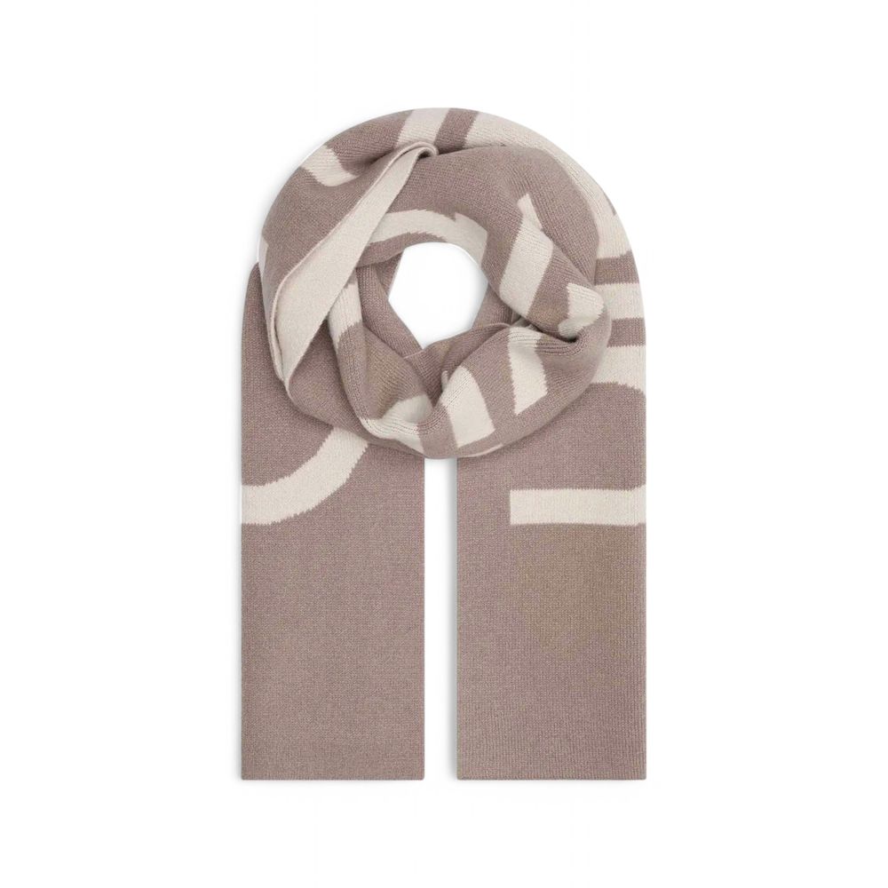Calvin Klein Beige Wool Scarf -   -  Calvin Klein.
