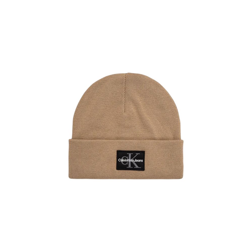 Calvin Klein Jeans Beige Cotton Caps Baseball Hat -   -  Calvin Klein Jeans.