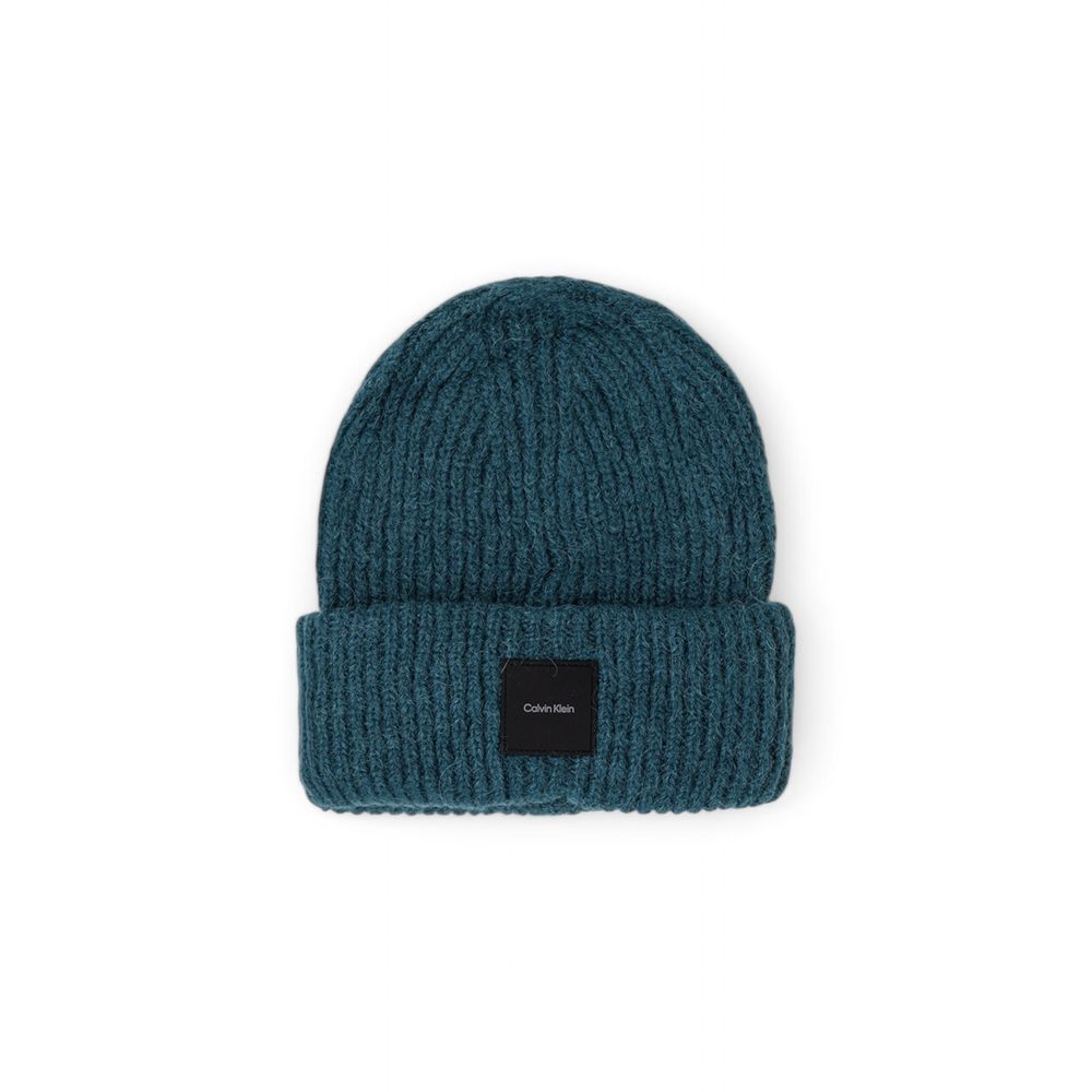 Calvin Klein Green Alpaca Leather Caps Baseball Hat -   -  Calvin Klein.