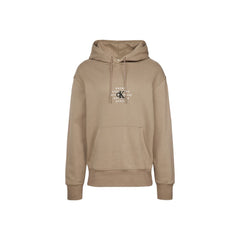 Calvin Klein Jeans Beige Cotton Hoody -   -  Calvin Klein Jeans.