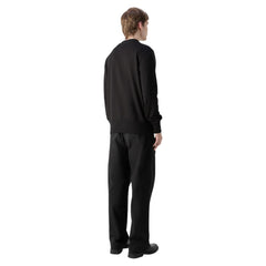 Calvin Klein Jeans Black Cotton Sweatshirt -   -  Calvin Klein Jeans.