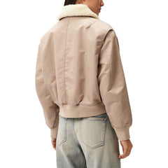 Calvin Klein Jeans Beige Polyester Jackets & Coat -   -  Calvin Klein Jeans.