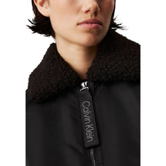 Calvin Klein Jeans Black Polyester Jackets & Coat -   -  Calvin Klein Jeans.
