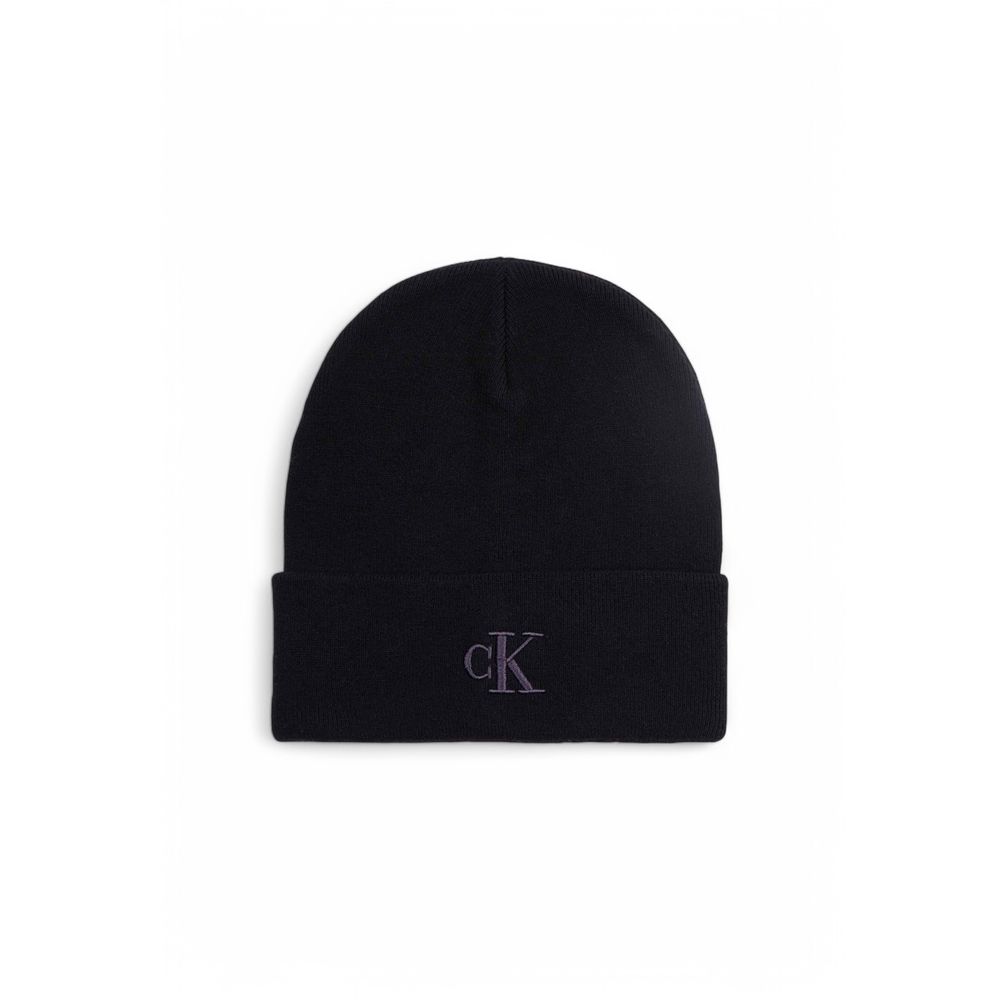 Calvin Klein Jeans Black Wool Caps Baseball Hat -   -  Calvin Klein Jeans.