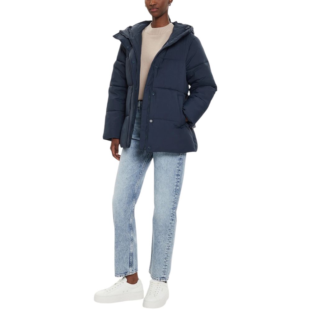Calvin Klein Jeans Blue Nylon Jackets & Coat -   -  Calvin Klein Jeans.