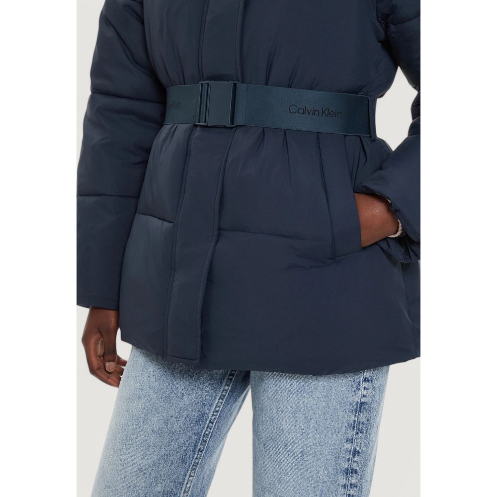 Calvin Klein Jeans Blue Nylon Jackets & Coat -   -  Calvin Klein Jeans.