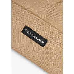 Calvin Klein Jeans Beige Recycled Polyester Caps Baseball Hat -   -  Calvin Klein Jeans.