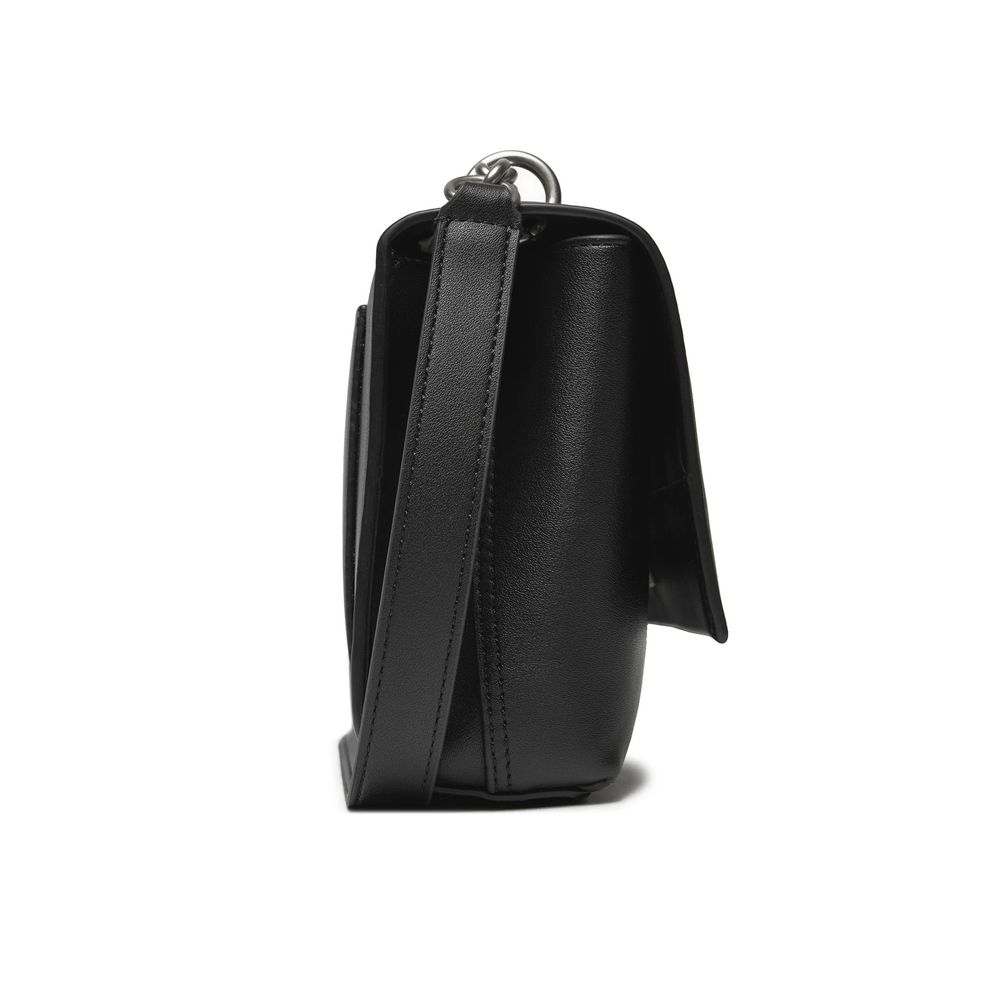 Calvin Klein Jeans Black And White Artificial Leather Handbag -   -  Calvin Klein Jeans.