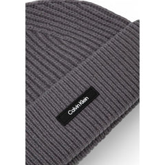 Calvin Klein Gray Organic Cotton Caps Baseball Hat -   -  Calvin Klein.