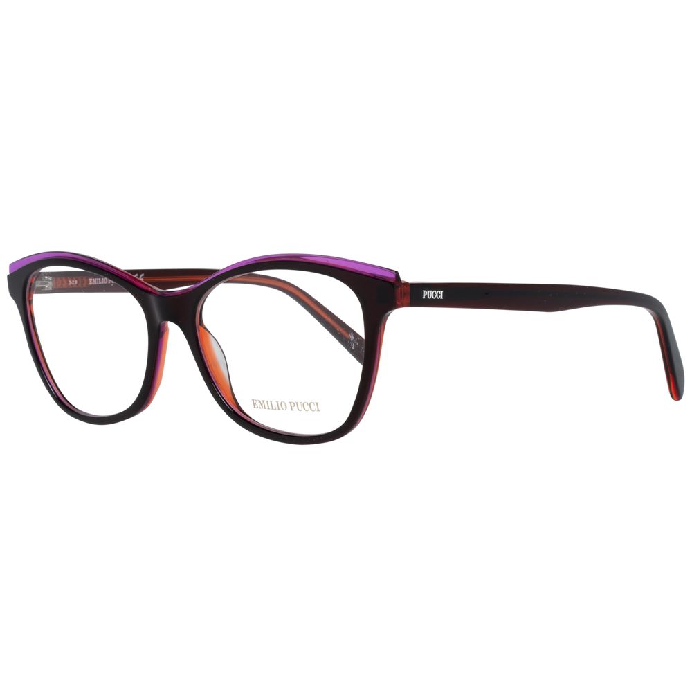 Emilio Pucci Burgundy Women Glasses Frame -   -  Emilio Pucci.