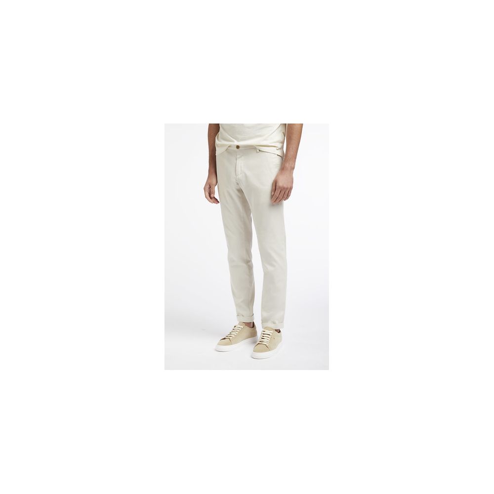 AT.P.CO Beige Cotton Jeans & Pant -   -  AT.P.CO.