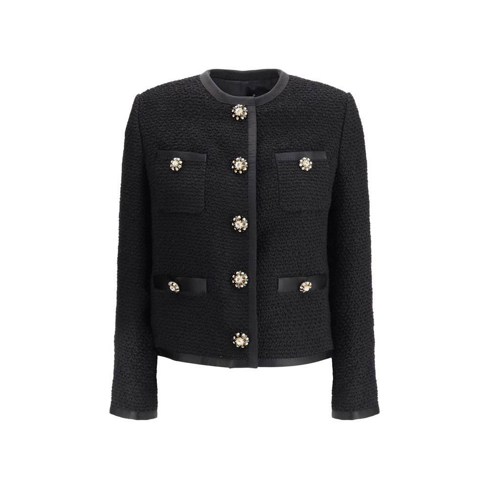 Dolce & Gabbana Tweed bouclé short Jacket -   -  Dolce & Gabbana.