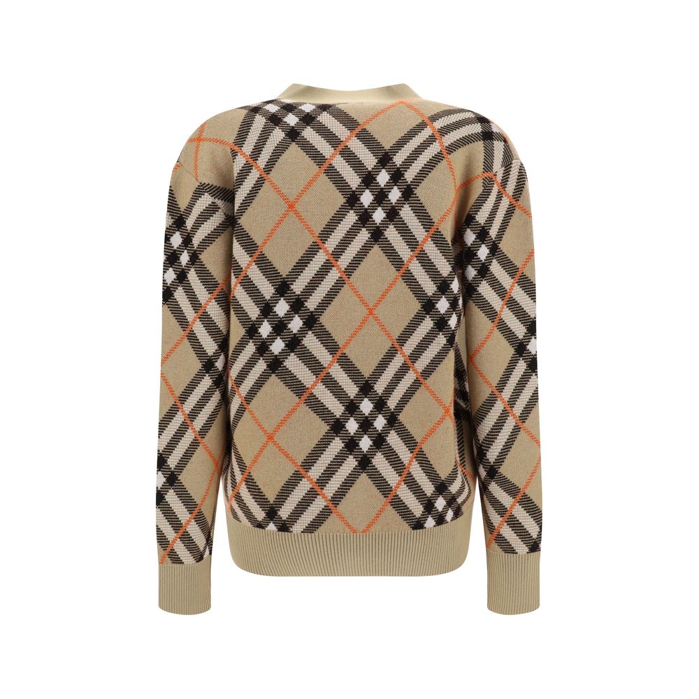 Burberry Check Archive Cardigan -   -  Burberry.