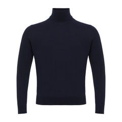 Colombo Blue Cashmere Turtleneck -   -  Colombo.