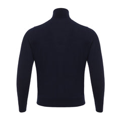Colombo Blue Cashmere Turtleneck -   -  Colombo.