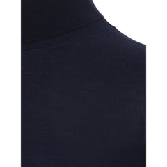 Colombo Blue Cashmere Turtleneck -   -  Colombo.