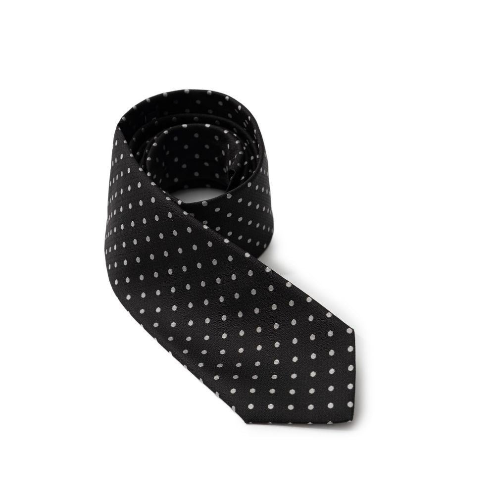 Dolce & Gabbana Black Silk Ties & Bowty -   -  Dolce & Gabbana.