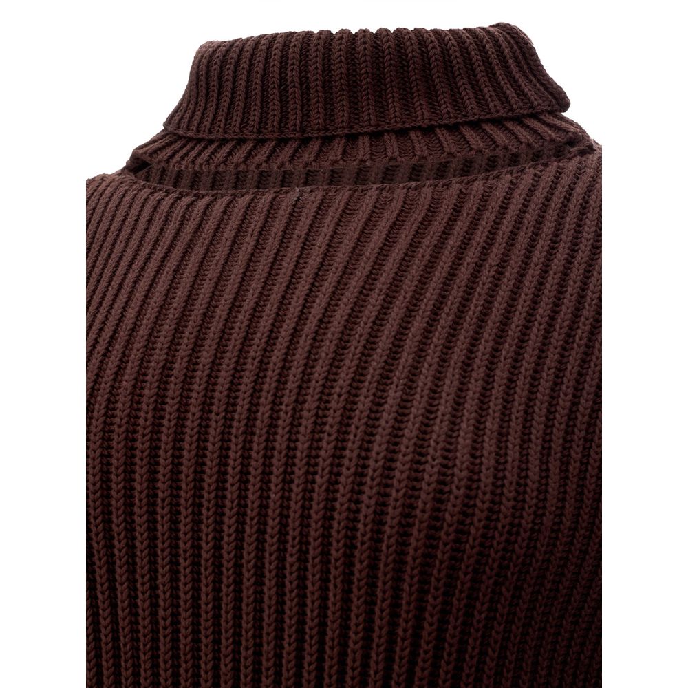 Bottega Veneta Elegant Viscose Brown Dress -   -  Bottega Veneta.