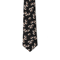 Giorgio Armani Black Silk Ties & Bowty -  Neckties, Men -  Giorgio Armani.