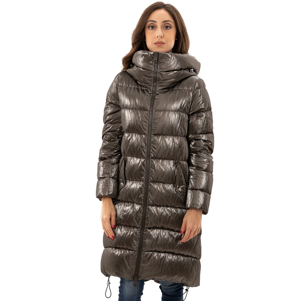 Herno Silver Viscose Jackets & Coat -   -  Herno.
