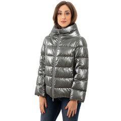 Herno Silver Viscose Jackets & Coat -   -  Herno.