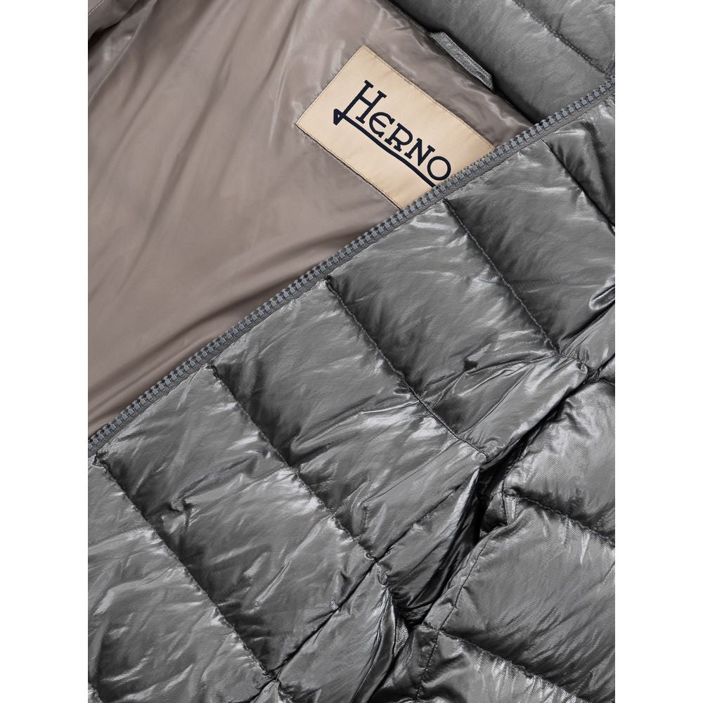 Herno Silver Viscose Jackets & Coat -   -  Herno.