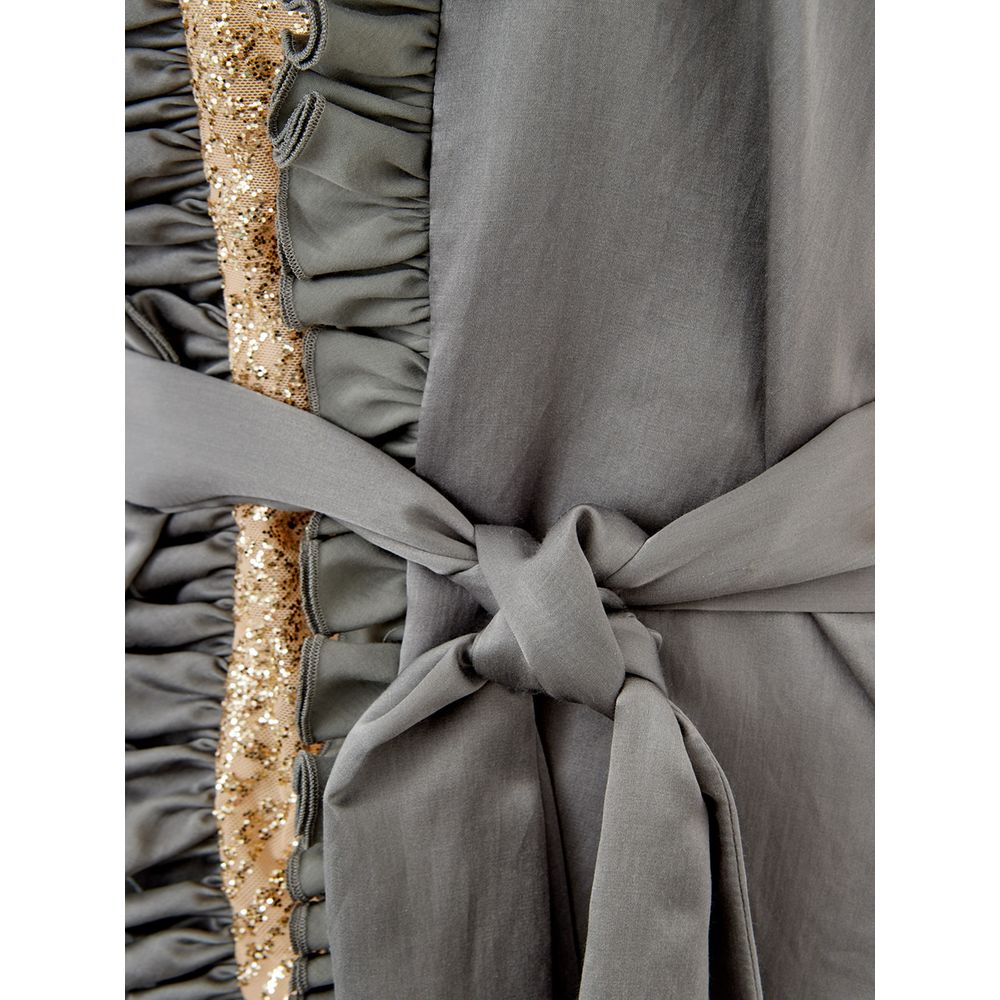 Lardini Elegant Multicolor Silk-Linen Top -   -  Lardini.