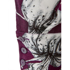 Lardini Elegant Purple Viscose Dress -   -  Lardini.