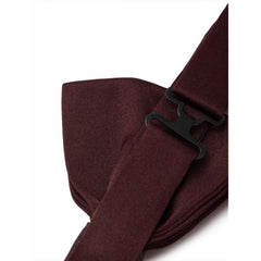 Dolce & Gabbana Burgundy Silk Bowty -  Neckties, Men -  Dolce & Gabbana.