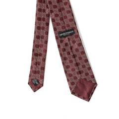 Emporio Armani Red Silk Ties & Bowty -  Neckties, Men -  Emporio Armani.
