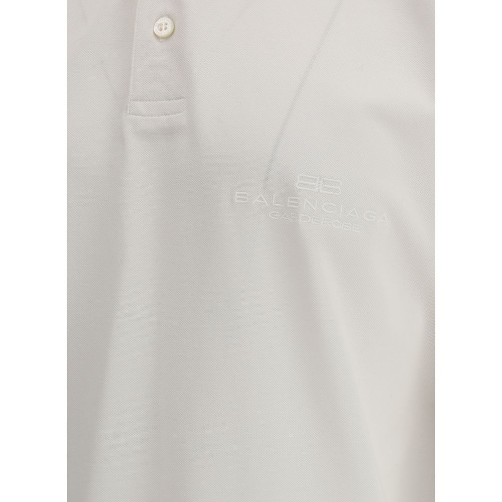 Balenciaga Logo's Polo Shirt -   -  Balenciaga.