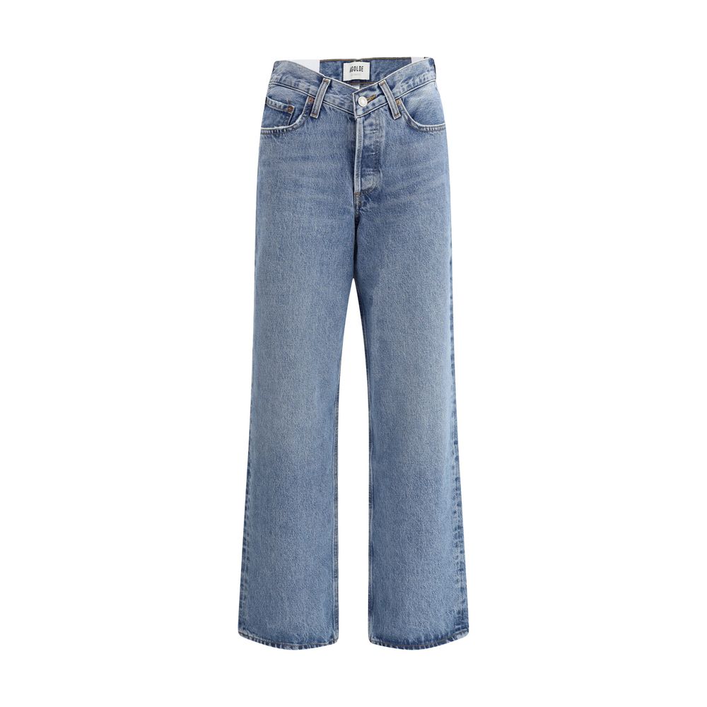 Agolde V-waist baggy Jeans -   -  Agolde.