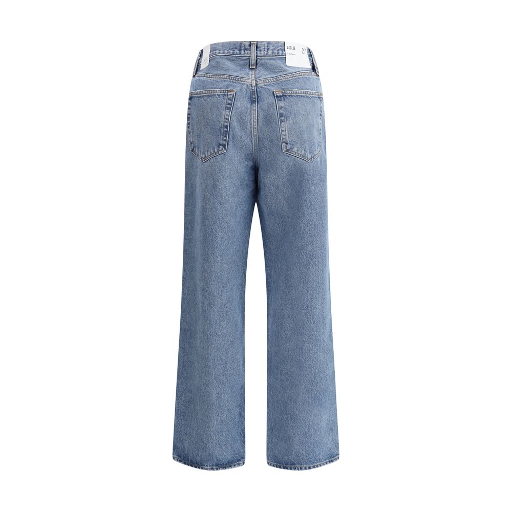 Agolde V-waist baggy Jeans -   -  Agolde.