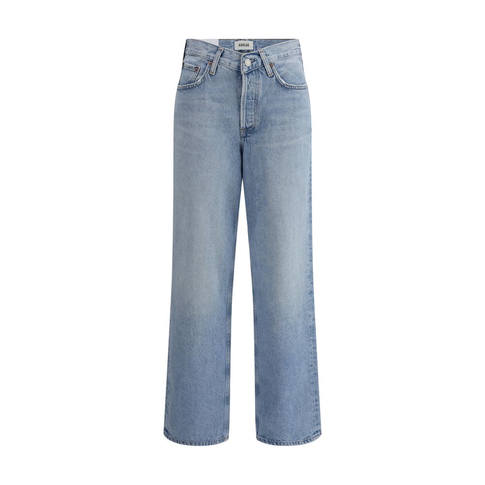 Agolde V-waist baggy Jeans -   -  Agolde.
