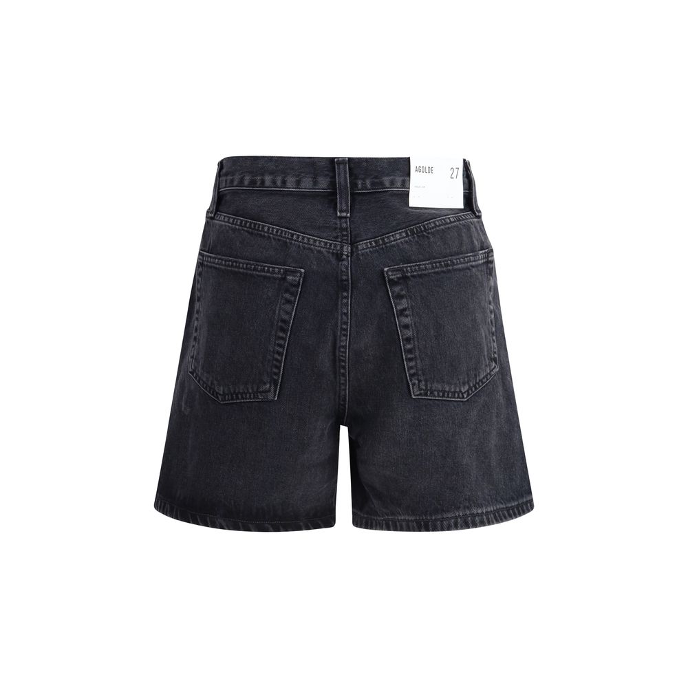 Agolde V-waist Shorts -   -  Agolde.