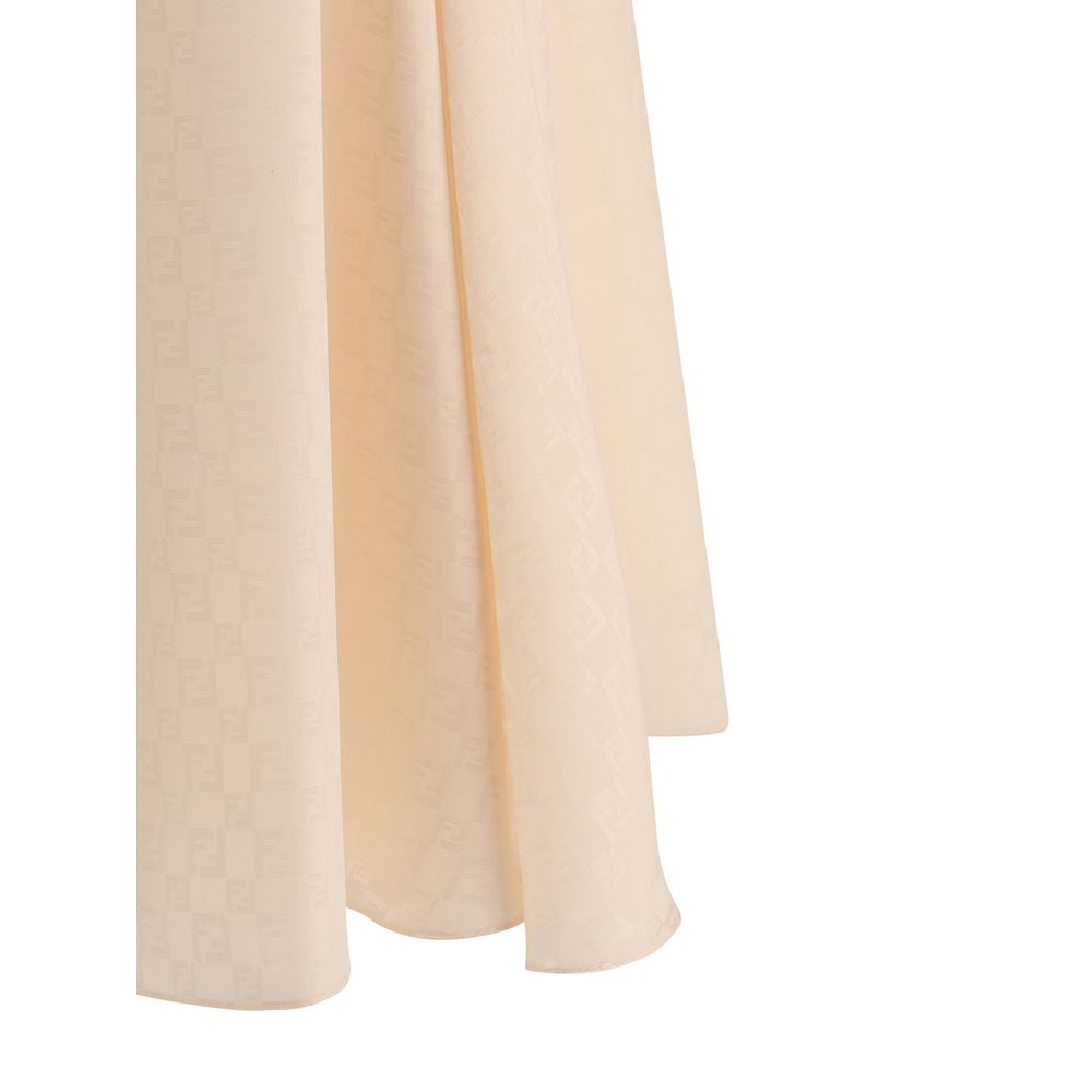 Fendi Silk midi Skirt -   -  Fendi.
