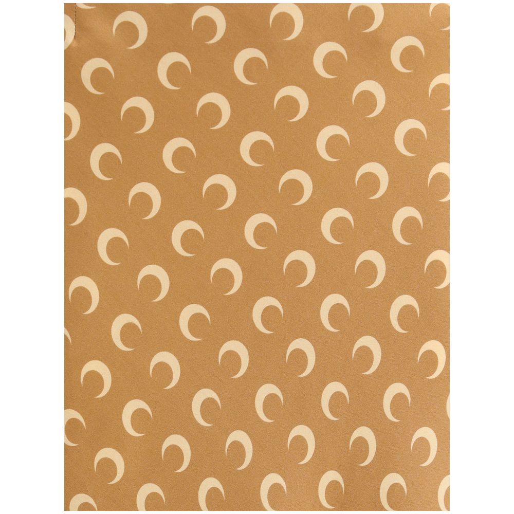 Marine Serre Moon satin midi Skirt -   -  Marine Serre.