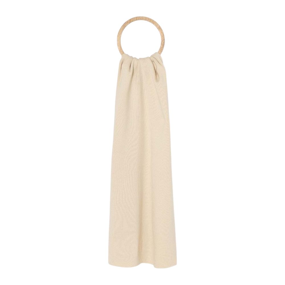 Calvin Klein Cream Recycled Polyester Scarf -   -  Calvin Klein.