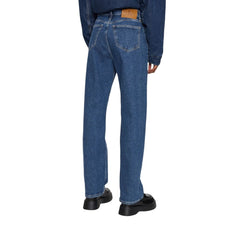 Calvin Klein Jeans Blue Cotton Mom Jean -   -  Calvin Klein Jeans.
