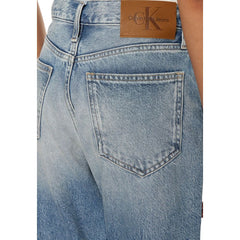 Calvin Klein Jeans Light Blue Cotton Slim Fit Jean -   -  Calvin Klein Jeans.