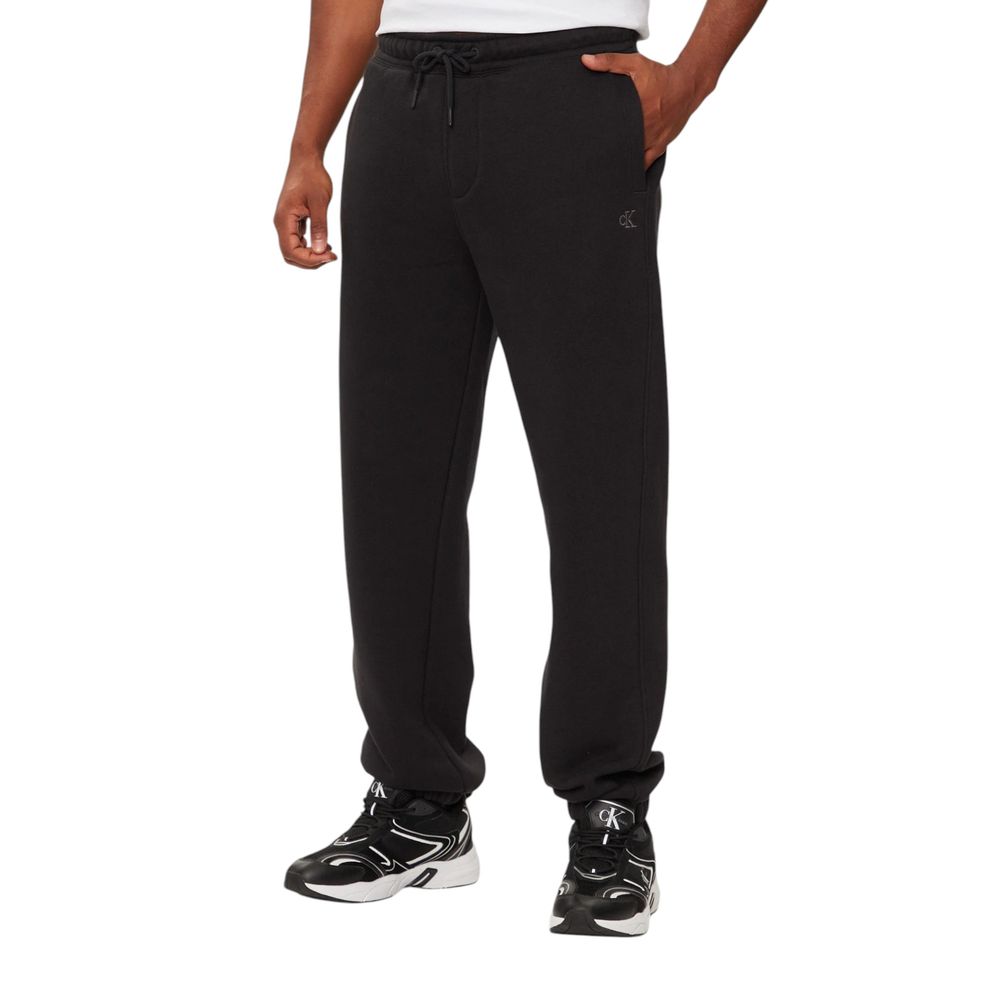 Calvin Klein Jeans Black Cotton Joggers Workout Pant -   -  Calvin Klein Jeans.