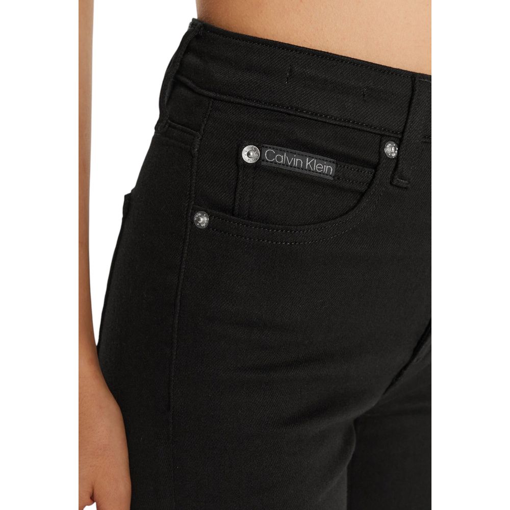 Calvin Klein Jeans Black Cotton Skinny Jean -   -  Calvin Klein Jeans.
