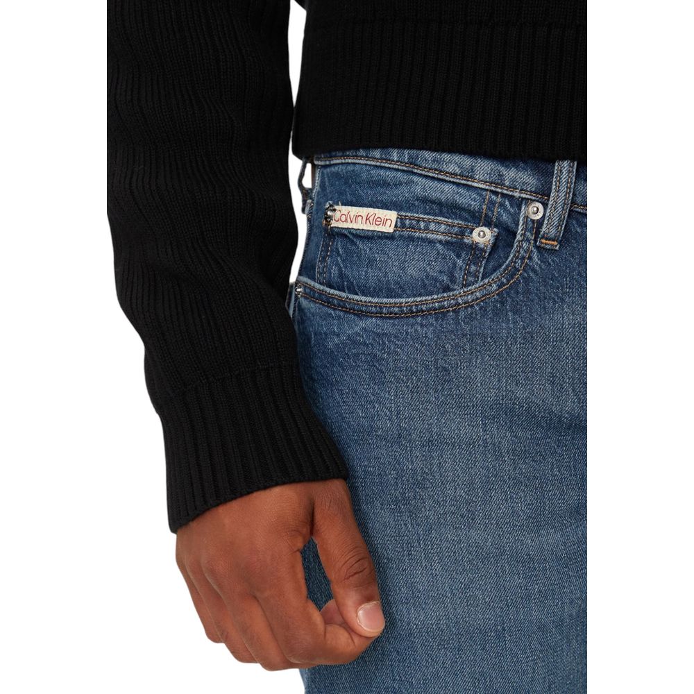 Calvin Klein Jeans Blue Cotton Jeans & Pant -   -  Calvin Klein Jeans.