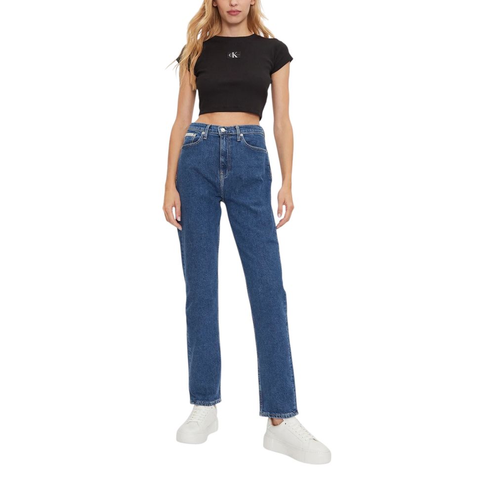 Calvin Klein Jeans Blue Cotton Slim Fit Jean -   -  Calvin Klein Jeans.