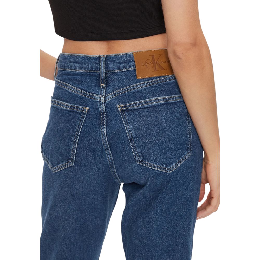 Calvin Klein Jeans Blue Cotton Slim Fit Jean -   -  Calvin Klein Jeans.