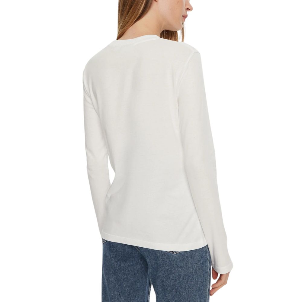 Calvin Klein Jeans White Cotton T-Shirt -   -  Calvin Klein Jeans.