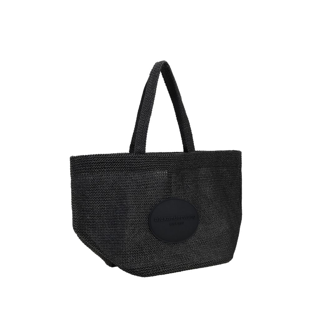 Alexander Wang Punch XL Raffia Shoulder Bag -   -  Alexander Wang.